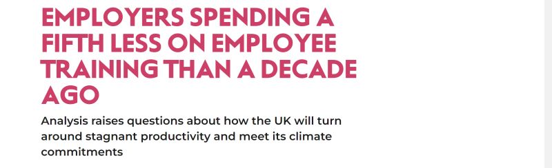 LinziMorrisonLL's tweet image. Business spending on employee training has fallen significantly.

Two clear needs to counteract this:

1. Measure Impact

2. Align Training with Strategy

How is your business dealing with budget pressure on training?  zurl.co/rR6I #training #learning #hr