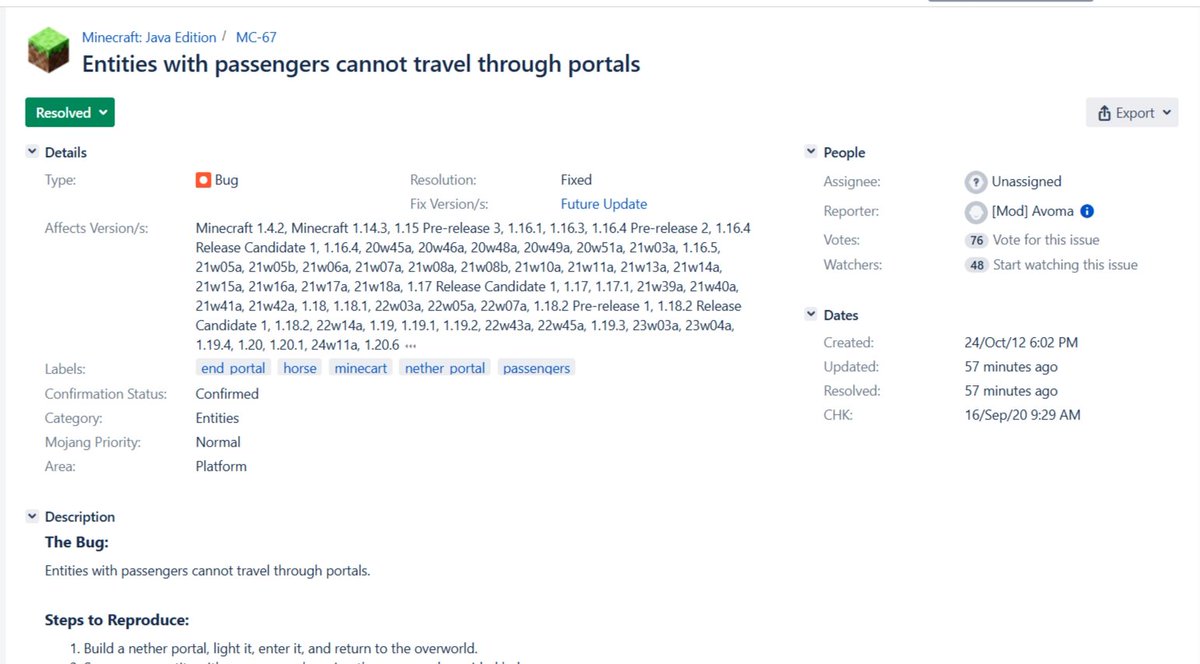 Potato Man of MC 🦀🦀 tweet media