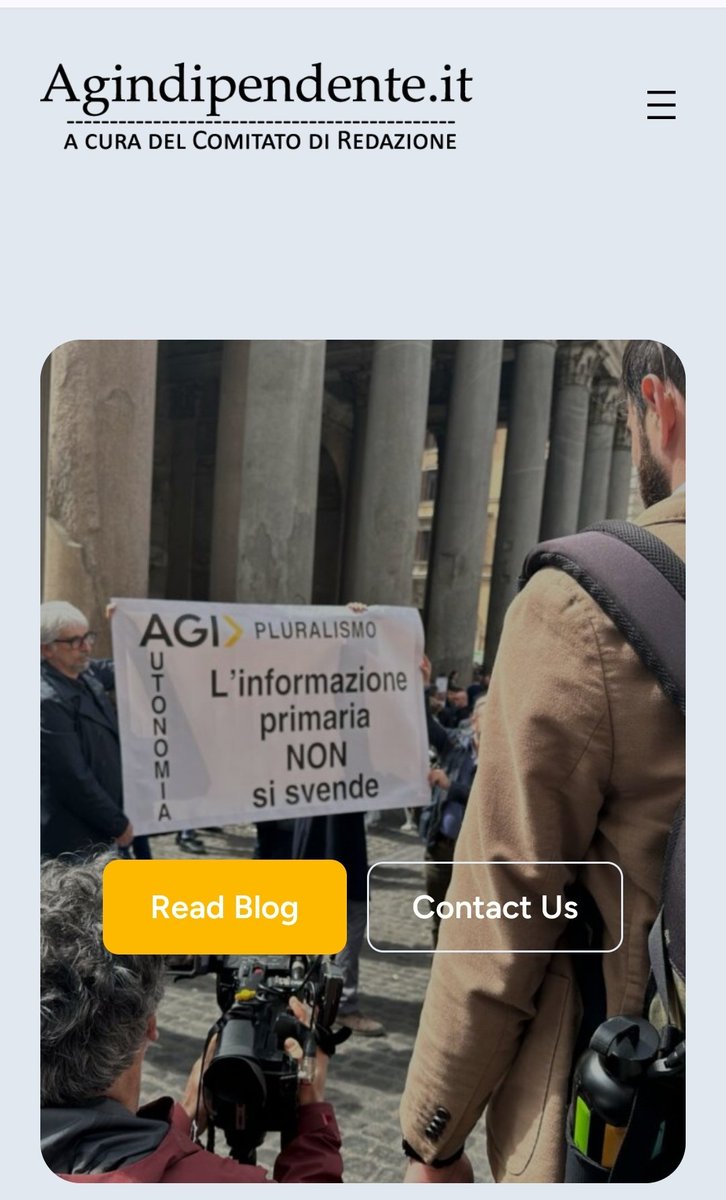 La lotta della redazione dell'@Agenzia_Italia prosegue anche attraverso un sito: agindipendente.it Seguitelo. Sostenetelo. Perché la loro lotta ci riguarda. Riguarda tutti noi. E la nostra libertà.
