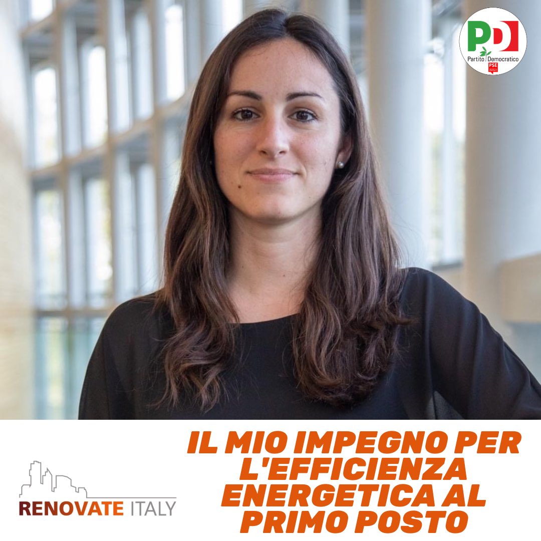 Un altro impegno che ho sottoscritto senza indugio è quello di @RenovateItaly sull’importanza di lavorare sull’#efficienzaenergetica.
D’altronde, dopo aver lavorato al #Parlamentoeuropeo proprio come relatrice sulla revisione di questa direttiva non potevo certo non aderire!