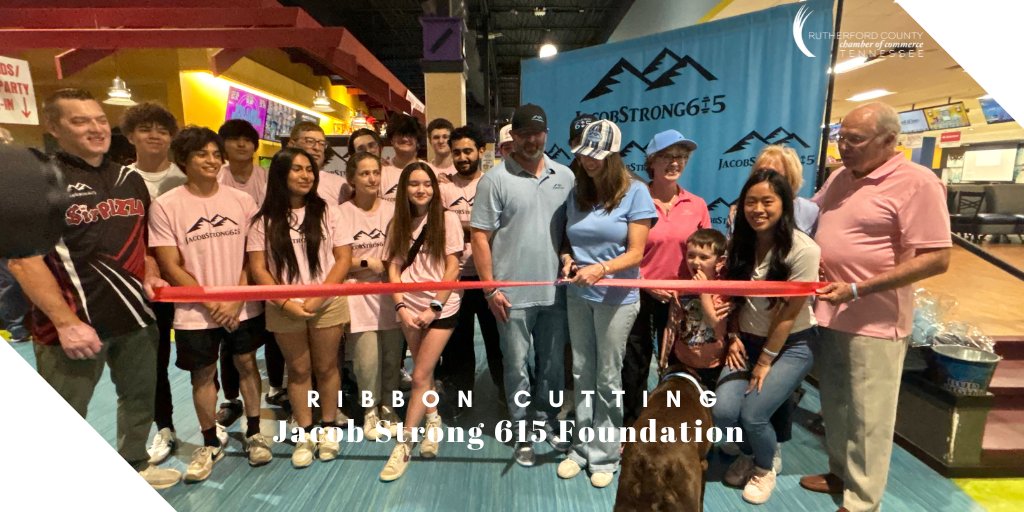 ✂️ Ribbon Cutting for JacobStrong615
🫶🏼 Empowering pre-teens & teens to navigate the challenges of mental health with resilience, education, and open dialog. 
✅ facebook.com/people/JacobSt…