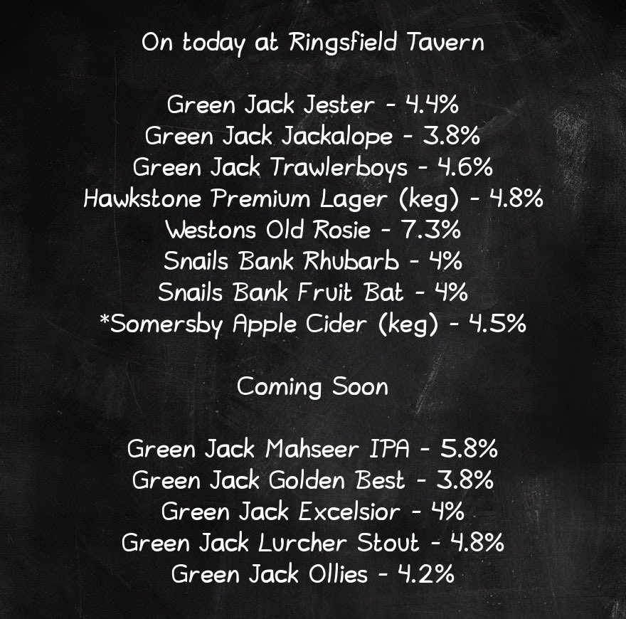 The Ringfield Tavern tweet media