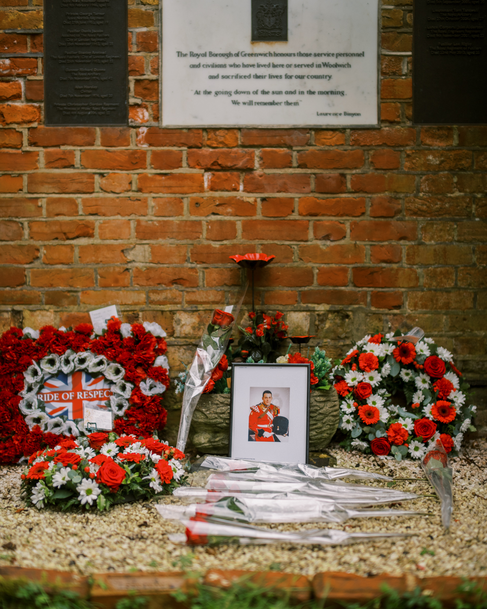 Royal Borough of Greenwich (@royal_greenwich) on Twitter photo This morning the Mayor @Dominicmbang laid a memorial wreath at St George’s Garrison Church in Woolwich for Fusilier Lee Rigby on the 11th anniversary of his murder.
Anyone who'd like to commemorate Lee can donate to the Fusilier Aid Society, <a href="/FoundationRigby/">Lee Rigby Foundation</a> or <a href="/CorporalScotty/">Scotty's L Soldiers</a>. This morning the Mayor @Dominicmbang laid a memorial wreath at St George’s Garrison Church in Woolwich for Fusilier Lee Rigby on the 11th anniversary of his murder.
Anyone who'd like to commemorate Lee can donate to the Fusilier Aid Society, <a href="/FoundationRigby/">Lee Rigby Foundation</a> or <a href="/CorporalScotty/">Scotty's L Soldiers</a>.