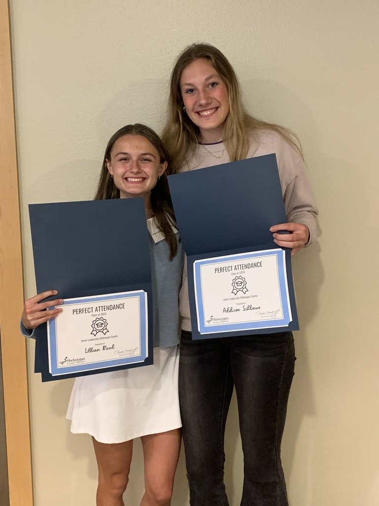 SFHS is proud to have 7 of the 14 graduates who completed the Junior Leadership Sheboygan County program during the 2023-24 school year.  The program is sponsored by the Sheboygan County Chamber. Well done, Falcons!