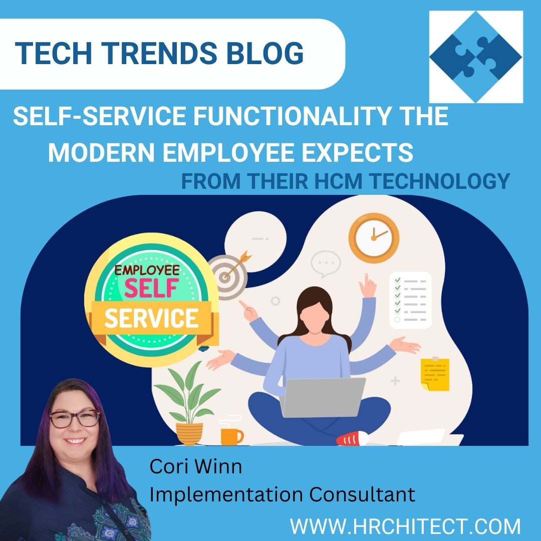 Today Cori Winn reveals the important themes around Employee Self-Service especially from an Employee Perspective.  
Read here: ow.ly/WU3K50RPx35