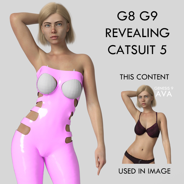 FREE Revealing Catsuit 5 for Genesis 8 Female and Genesis 9 for DAZ Studio most-digital-creations.com/freestuff.htm

#free #hot #outfit #clothing #outfit #fashion #genesis9 #genesis3female #genesis8female #daz3d #dazstudio #revealing #dress