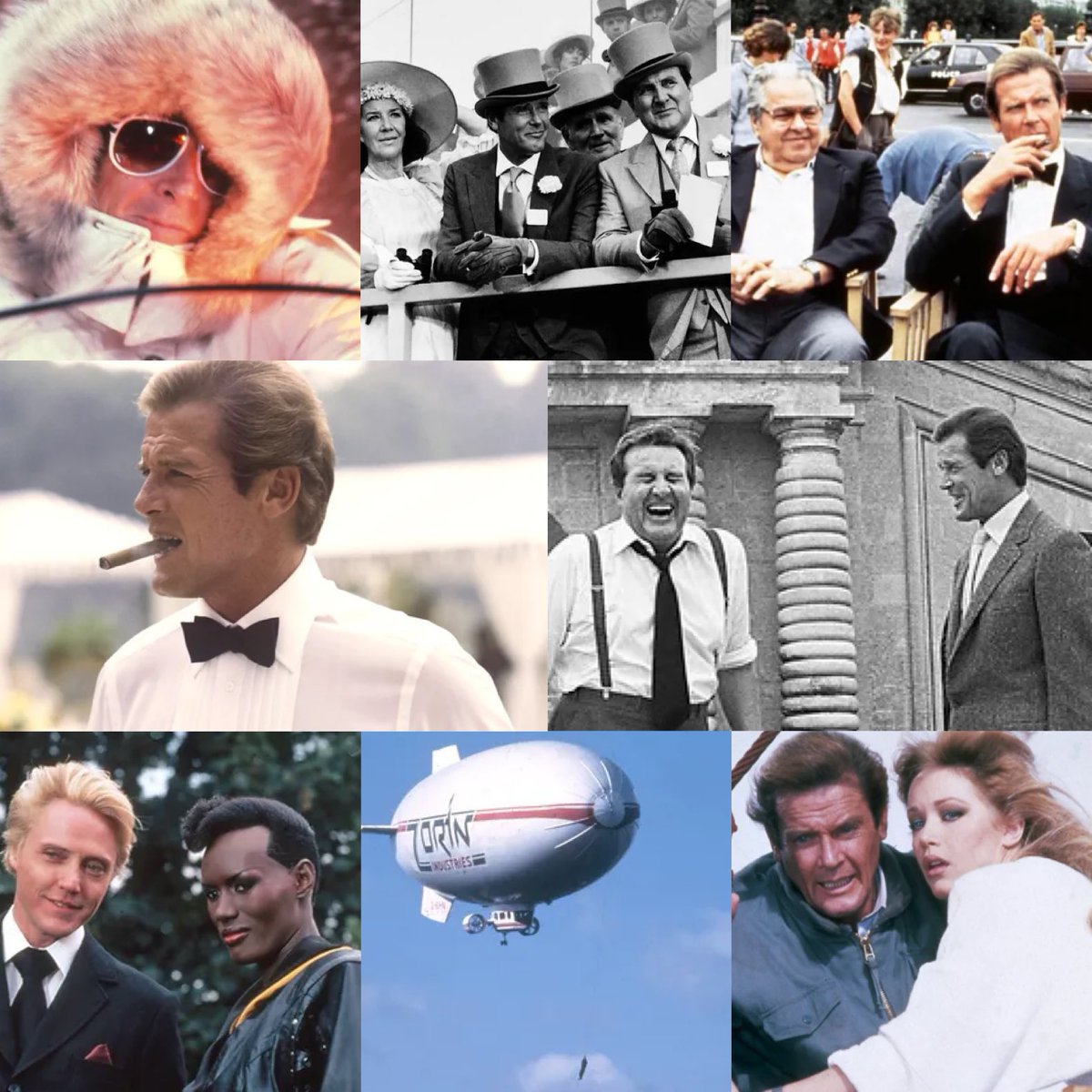 A VIEW TO A KILL is a damn good Bond film. I don’t care how old Moore is, he’s still great in the role! It has one of the best villains, awesome score, brilliant song, & multiple blimps! What more could you ask for?

#JamesBond ⚪️⚪️⚪️🔴