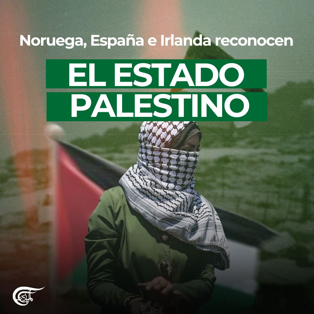 Los primeros ministros de Noruega, España e Irlanda anunciaron que reconocen oficialmente al Estado de Palestina. Los países ahora darán los pasos necesarios para el reconocimiento detallando que entrará en vigor el 28 de mayo. Los primeros ministros instaron a otros países a