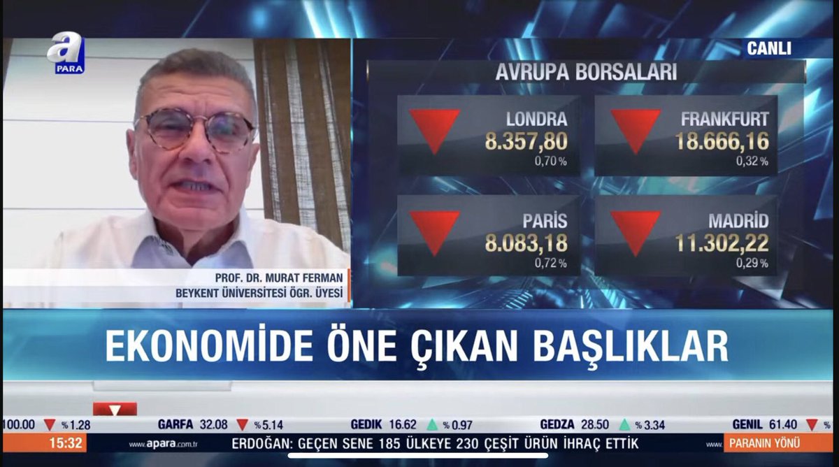 “Ulusal ve Uluslararası Planda Ekonominin Öne Çıkan Başlıklarını Değerlendiriyoruz..”@apara_tv @BeykentUnv @BeykentBasin