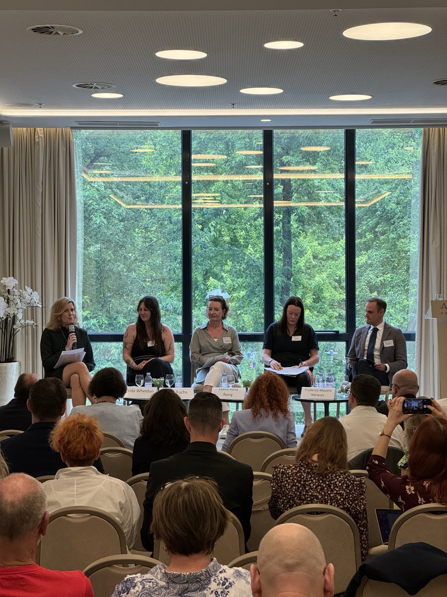 VictimSupportEU's tweet image. Our second panel discussion continues the conversation by recognising excellence and recent achievements in victim support!

@KO_KeinOpfer @rikosuhrit @APAV_Online @VSScotland @NPC_116006 @EU_Commission @Europarl_EN @eu2024be #VSEAC2024 #EUVictimsRights #NoVictimLeftBehind