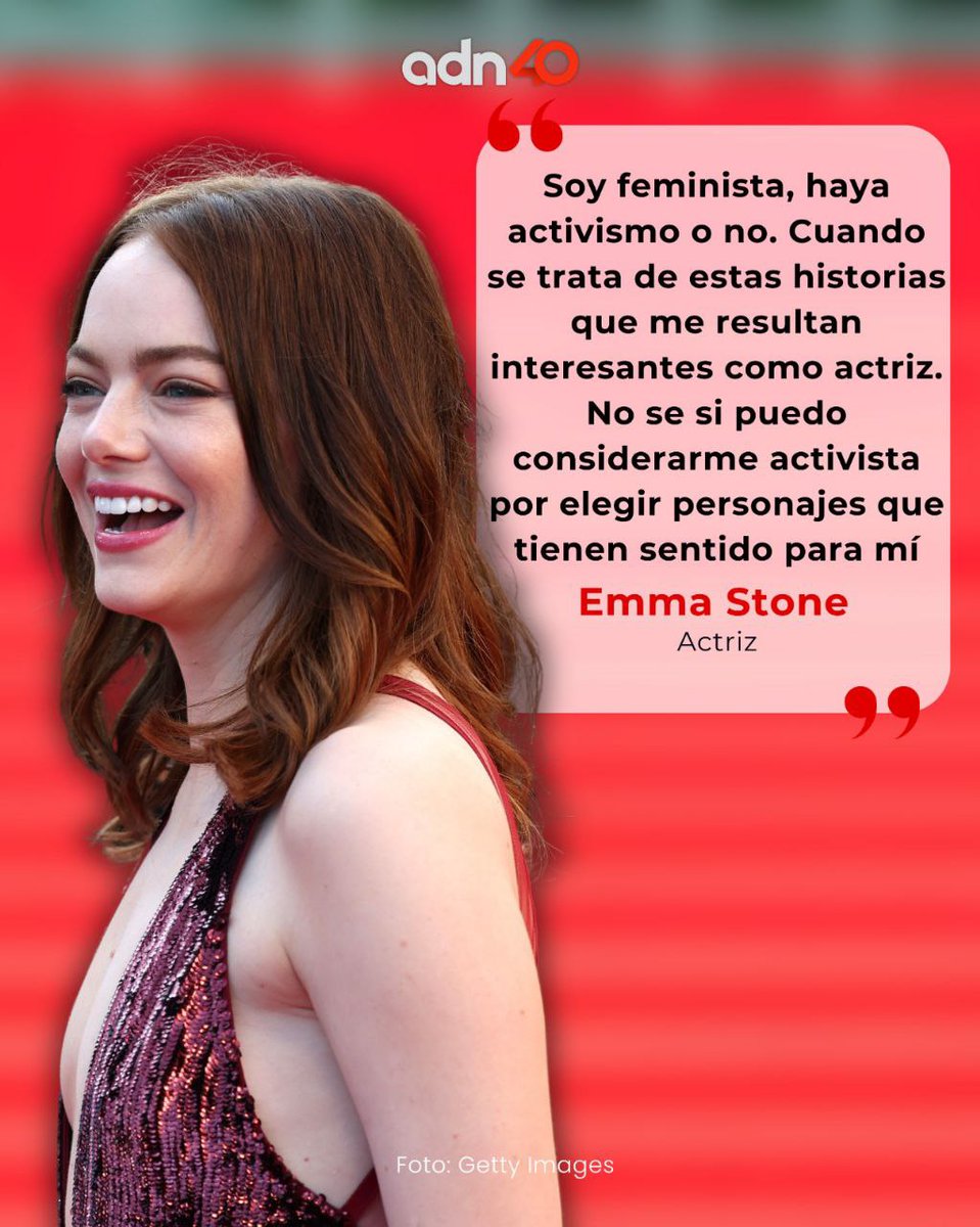 Se te cayó 👑 La ganadora del #Oscar, Emma Stone habló sobre su postura como feminista ✨