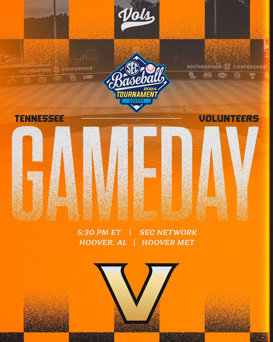 Gameday at The Met! 📍Hoover, Ala. 🕠5:30 PM ET 📺 @SECNetwork 📻 @VolNetwork #GBO // #OTH // #BeatVandy