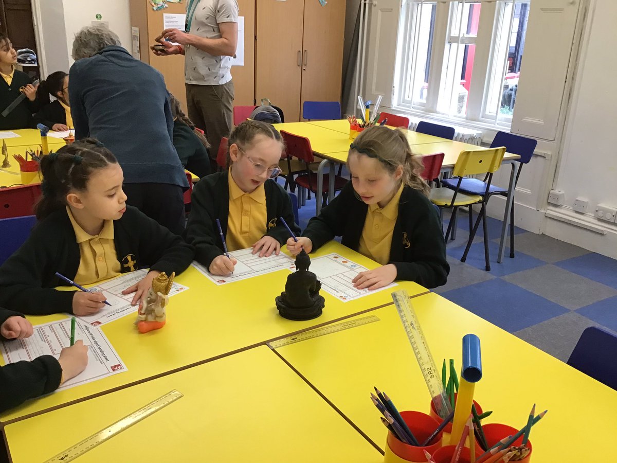 DHS_Prep's tweet photo. The pupils in Year 3 have been learning about Indian religion. Following a very enjoyable visit to @dulearning Oriental Museum, where they handed objects, explored the gallery and made their own diva pots, they have continued their studies in school.
#callingallgirls #beyourbest https://t.co/CQ7SaX4xoN