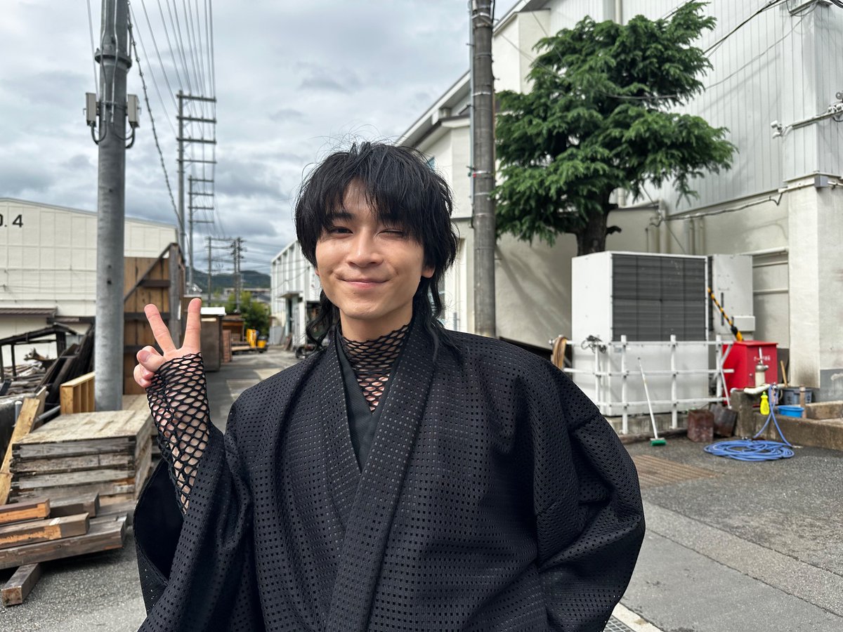 何も見えなさすぎたので笑ってる #斎藤一 をお納めします、みんな #君