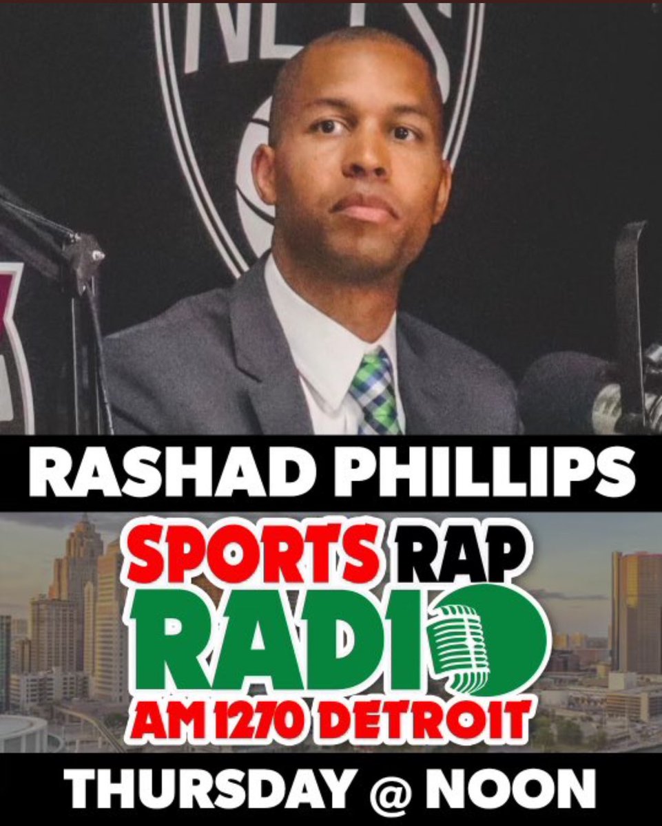 June 3rd is the grand opening for Detroit Sports Rap radio! My new show “Sports Talk 2319” begins in September every Thursday at noon. I’ll be bringing on some amazing guests during the course of the year. What my show will consists of: Pure analysis on NBA basketball. No