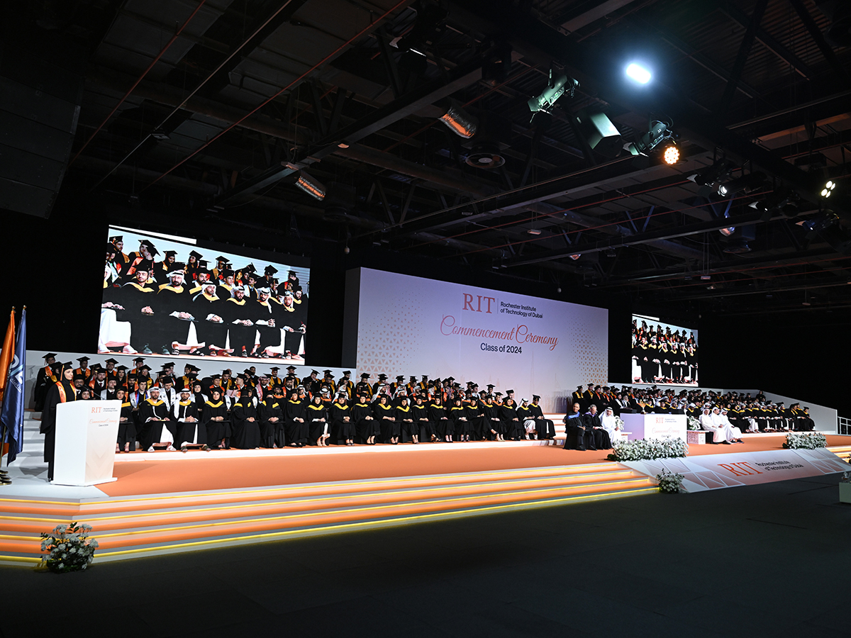 More than 250 remarkable individuals have just graduated from the @RITDubai, during a ceremony that celebrated their achievements. Universities play a pivotal role in achieving the goals of the Dubai Social Agenda 33, such as building an education ecosystem aligned with Dubai's