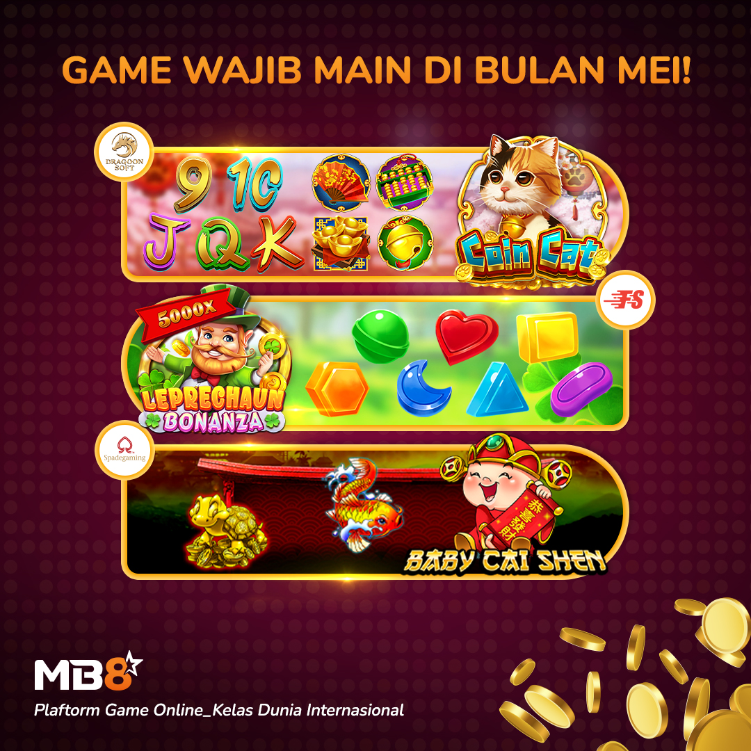 MB8 menjamin tingkat kemenangan tertinggi Anda untuk Top Games di Bulan ini🌟:  💰  Anda tidak akan ingin ketinggalan permainan hebat ini - Mainkan dan daftar sekarang!👉🏻🤑  #MB8Gaming #MenangBesar #MainSekarang #HadiahBesar #NikmatiLebihBanyakKemenangan #KemenanganBesar