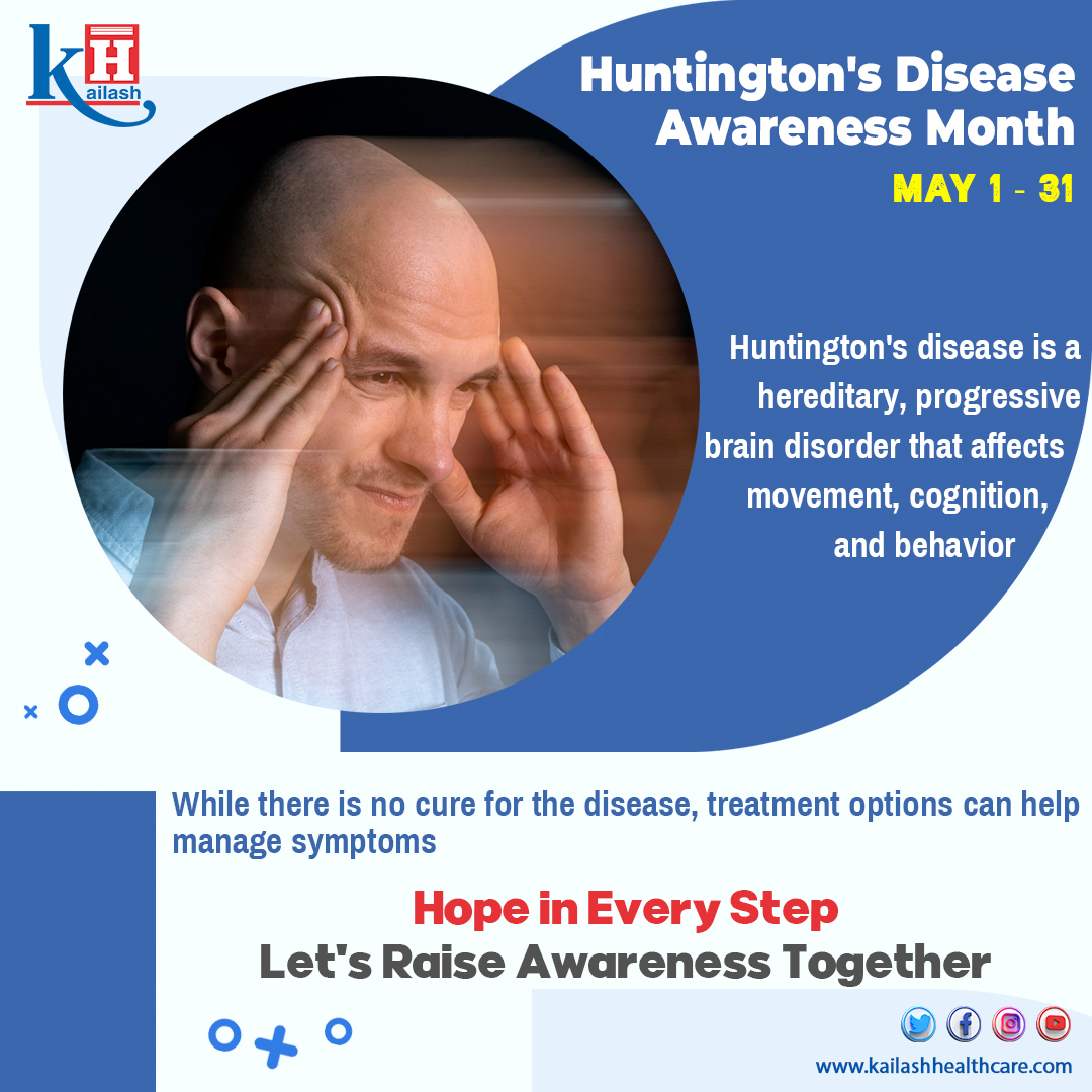 Confused about Huntington's Disease? It's a brain disorder causing movement problems & cognitive decline. Early detection is crucial.

#KnowTheSigns #HuntingtonDiseaseAwareness