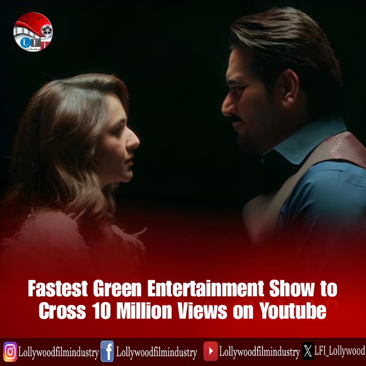 Gentleman becomes Green Entertainment's Fastest show to Surpassed 10 million views on youtube as first 2 Episodes achieved the milestone. #humayunsaeed #yumnazaidi #GreenTVEntertainment #AdnanSiddiqui #SohaiAliAbro #zahidahmed