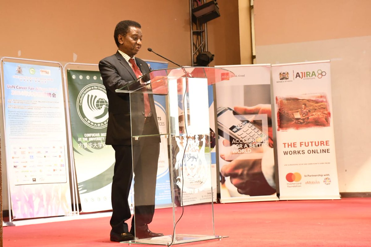Events like the #UoNCareerFair provide invaluable recruitment opportunities for our students, bridging the gap between #education and #employmentlaw. #CareerReady  - Prof. Onyari
@uonbi #weareUoN #FutureReady @UoNCareerOffice