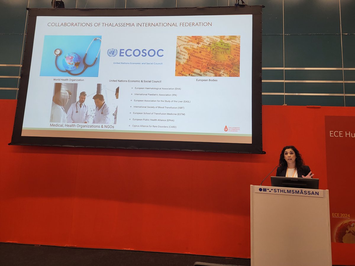 What an enlightening experience at #ECE2024 in Stockholm! 🇸🇪 @ESEndocrinology Dr. Maddalena Casale shone a spotlight on endocrine challenges for those with #thalassaemia and Ms. Sawsan Ghzal shared vital #patientadvocate insights at the #TIF booth.👉 shorturl.at/8ZGjw