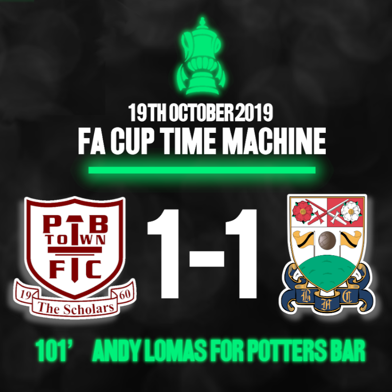 SemiProOfficial's tweet photo. A special moment in the history of @pbtfc 🎓

We look back on when @alomas6 dramatically headed Bar into an FA Cup fourth round replay against Barnet in 2019 ⚽️

✍️@OwenBarnard_02