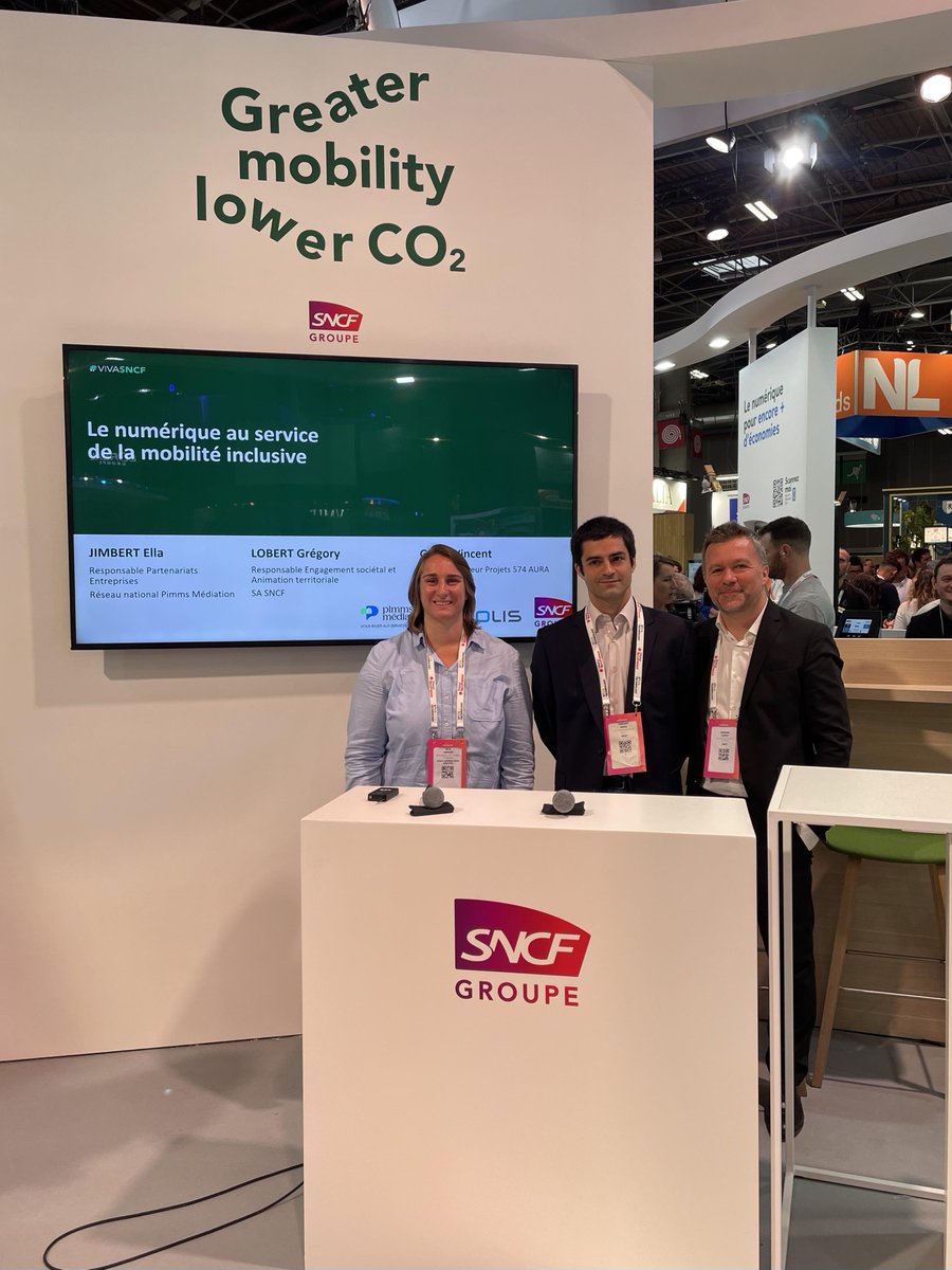 Réseau national Pimms Médiation (@pimmsmediation) on Twitter photo #EnDirect de <a href="/VivaTech/">Viva Technology</a> #VivaTech 2024 📷 🚀, avec <a href="/GroupeSNCF/">Groupe SNCF</a>, partenaire historique.
Présentation de La Petite Ecole du Numérique, par Ella Jimbert, <a href="/VincentGrail/">Vincent GRAIL</a> et Grégory Lobert ⤵️ #EnDirect de <a href="/VivaTech/">Viva Technology</a> #VivaTech 2024 📷 🚀, avec <a href="/GroupeSNCF/">Groupe SNCF</a>, partenaire historique.
Présentation de La Petite Ecole du Numérique, par Ella Jimbert, <a href="/VincentGrail/">Vincent GRAIL</a> et Grégory Lobert ⤵️