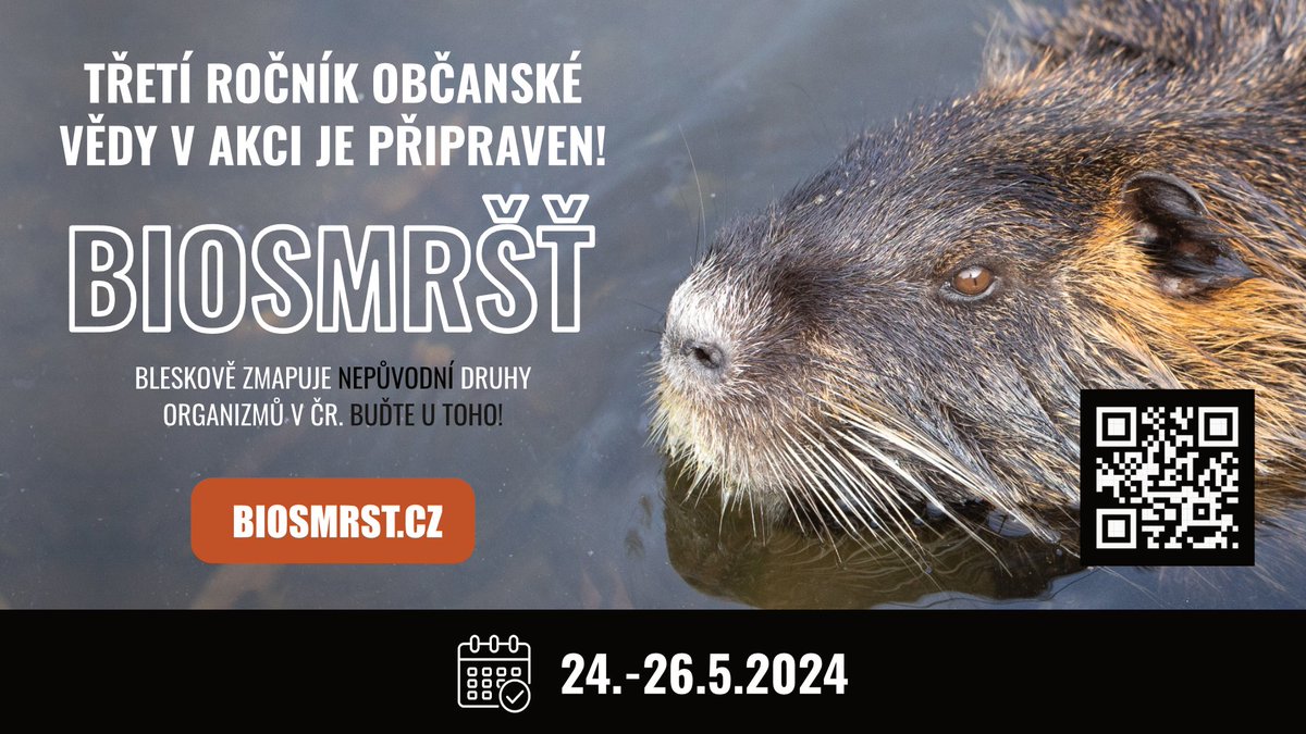 Nezapomeňte, od pátku do neděle probíhá Biosmršť!
biosmrst.cz