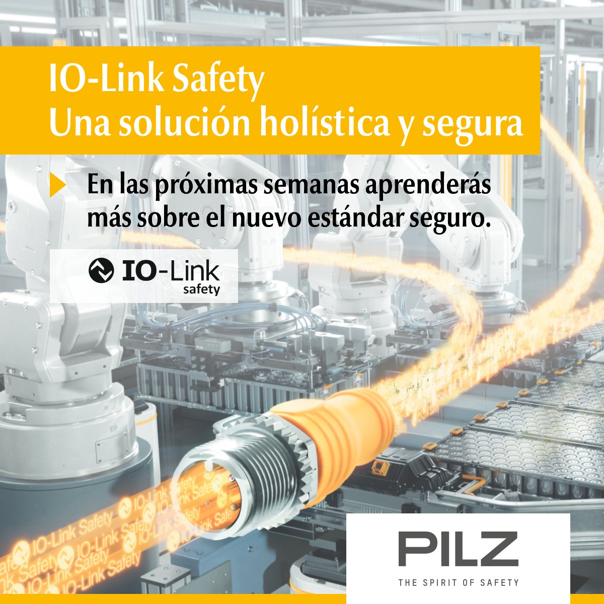 Pilz_ES_PT's tweet photo. 🔌 Automatización universal con #conectividad. Es una cuestión importante cuando diferentes controladores, actuadores y sensores trabajan juntos en un sistema de #automatización. Presentamos #IOLinkSafety, una solución integral y segura.
👉 https://t.co/uAjKEN3PC7 https://t.co/FWoLlT9jaK