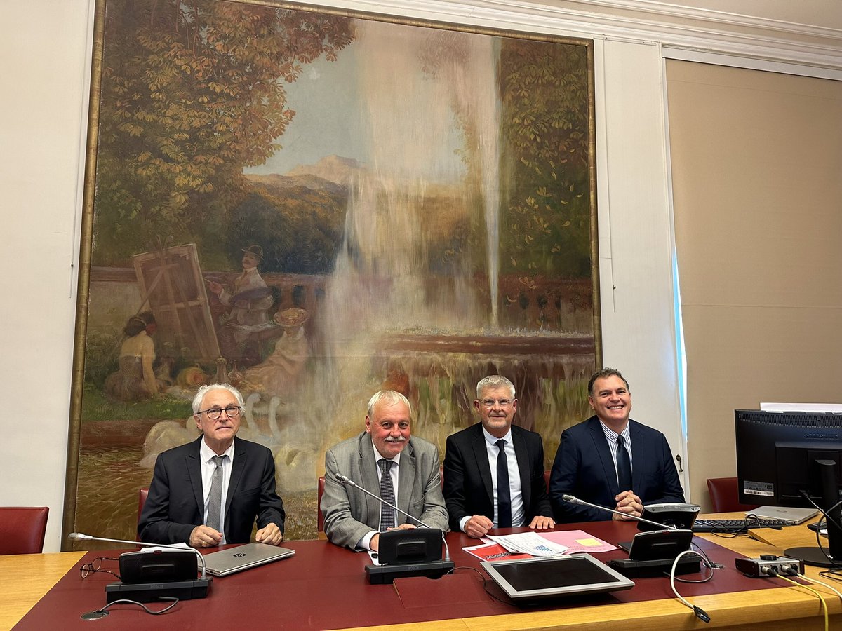 jf_longeot's tweet photo. #CATDD : Merci au rapporteur Bruno Rojouan pour la présentation du rapport d’information « Rétablir L’Equité Territoriale en matière d’accès aux soins: agir avant qu’il ne soit trop tard ».
Présentation des orientations et pistes de travail possibles de la mission d’information. https://t.co/jdWlUi5q4l