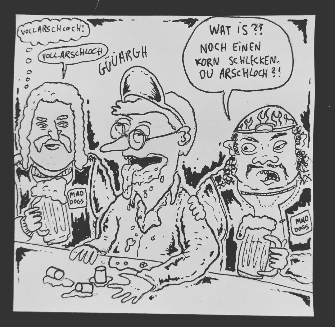 snakeubowski's tweet photo. So ist das, wenn man mit den ganz großen Jungs spielen will! Dann gibbet nur noch Speieis. https://t.co/Kav7pVMgaE