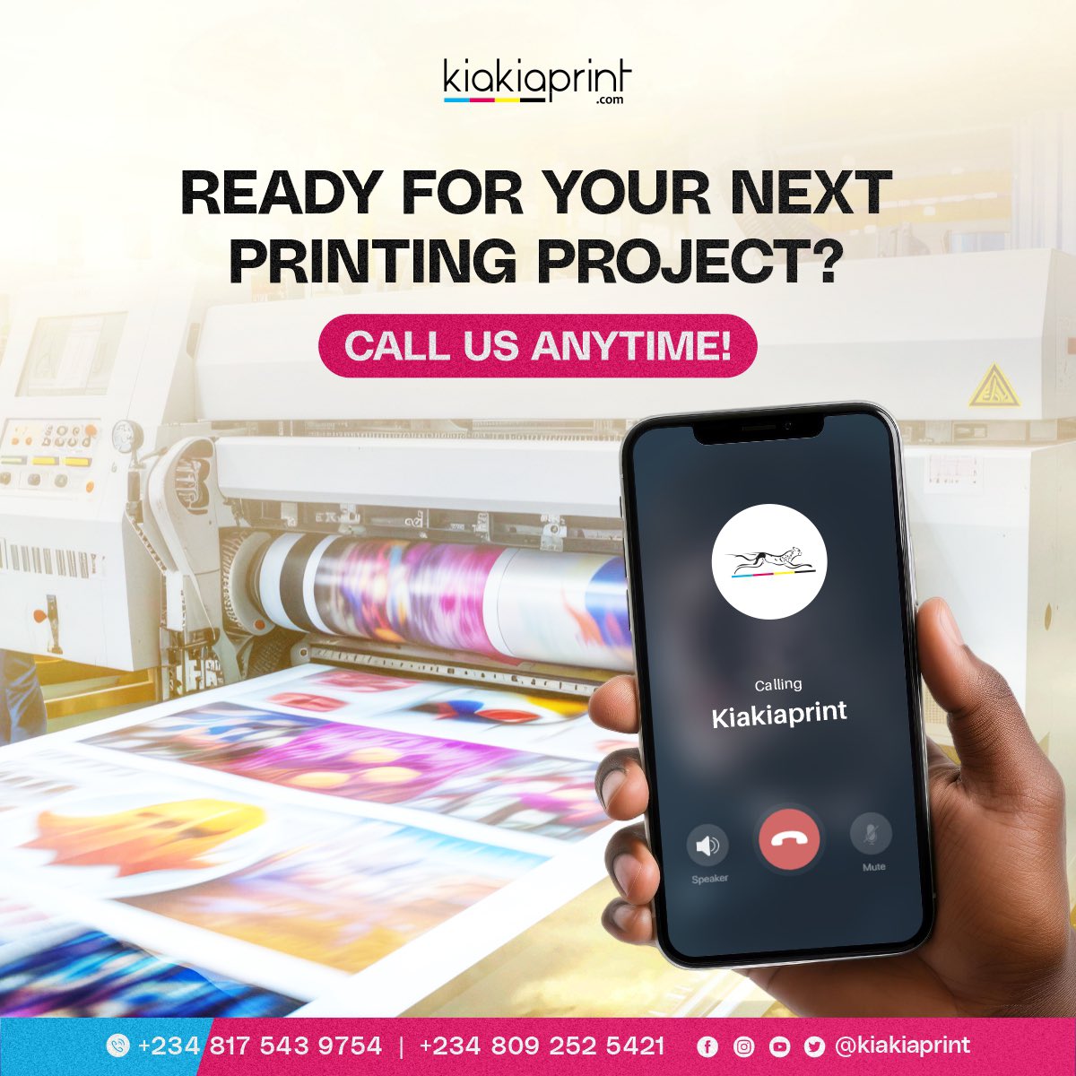 kiakiaPrint's tweet image. Ready for your next printing project?
We're just a call away—contact us anytime!
#printkiakia
#onecallaway
#haveyouprintwithkiakiaprint
#kiakiaprint