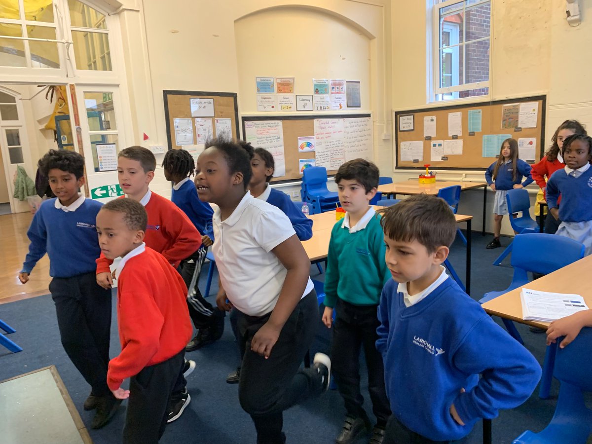 LarkHallPrimary's tweet photo. Year 4 are having an amazing time with the dance warm-up and the fascinating discussion about maths in space during National Numeracy Live! ππͺ #nationalnumeracyday #larkalbert #lhmu https://t.co/bDClffxMs7