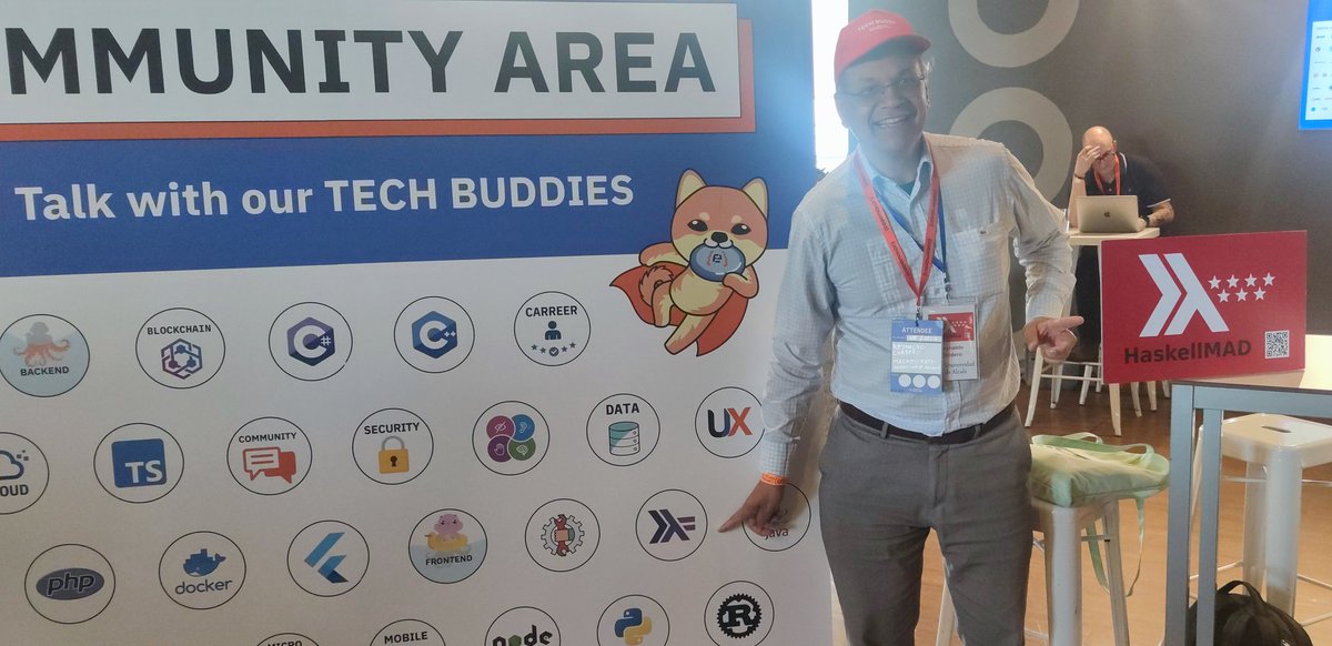 naldoco's tweet image. #codemotion Tech buddies
#haskell
#madrid