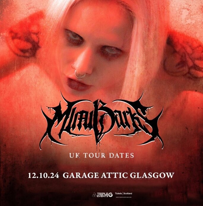 On sale now ! MIMI BARKS described as 'doom trap', combing various elements of industrial, hip-hop, metal and harsh electro. @Garageglasgow ( Attic ) t-s.co/mimib @WhatsOnGlasgow