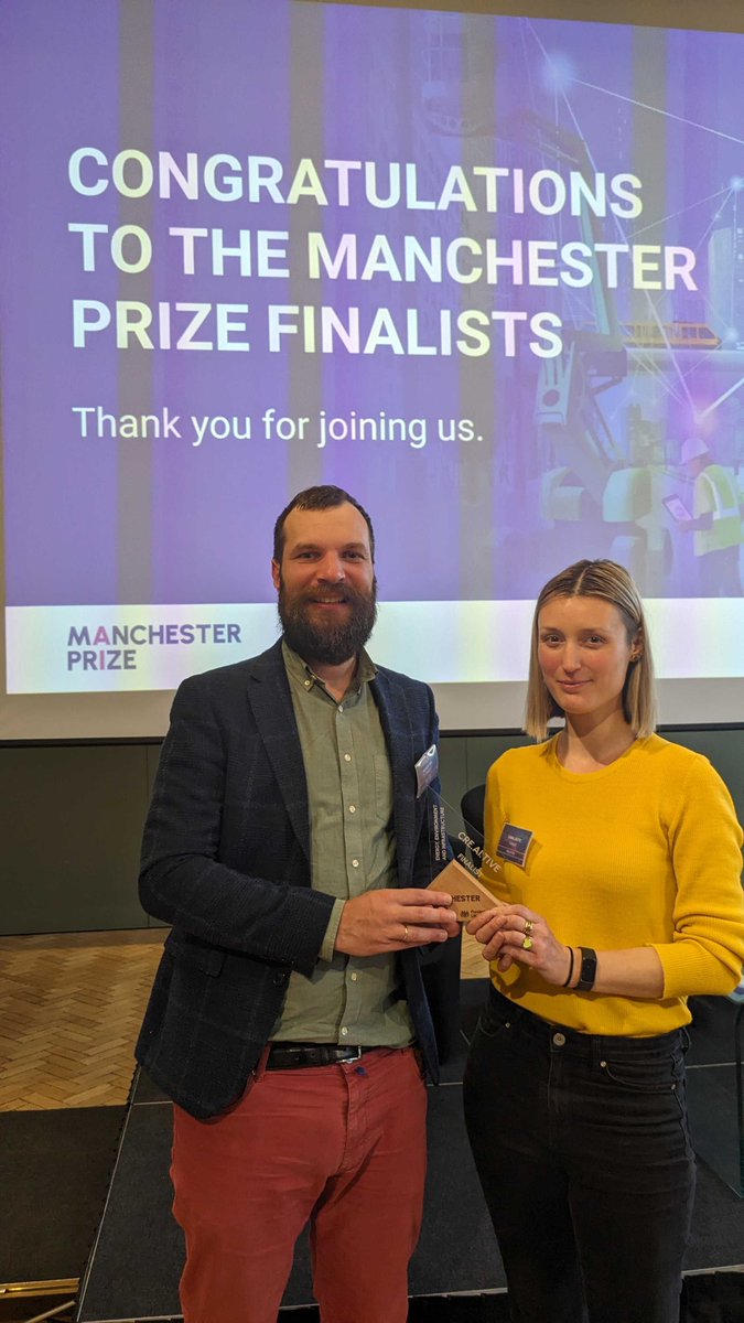 We’re pleased to announce that we have been selected as a finalist in the @SciTechgovuk #ManchesterPrize! 🏆 You can find out more about our solution and the other 9 finalists at manchesterprize.org #AIForGood