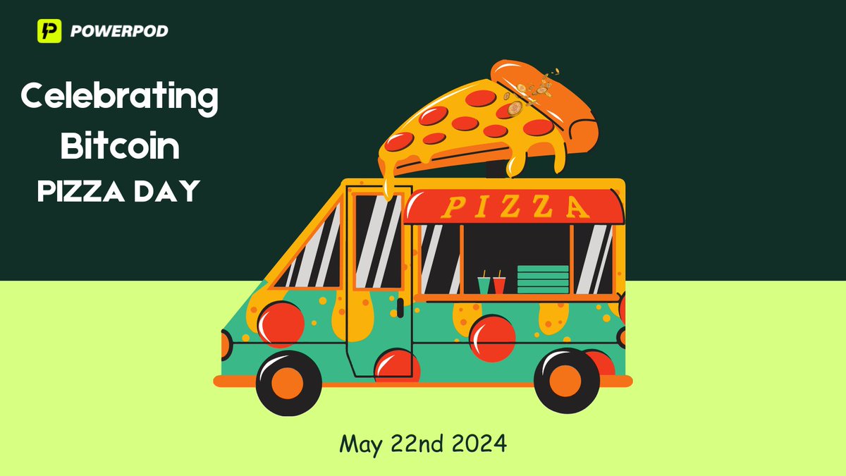 🥳Happy Bitcoin Pizza Day🍕 We're cooking up some hot deals as well, don't forget to grab your slice 😎