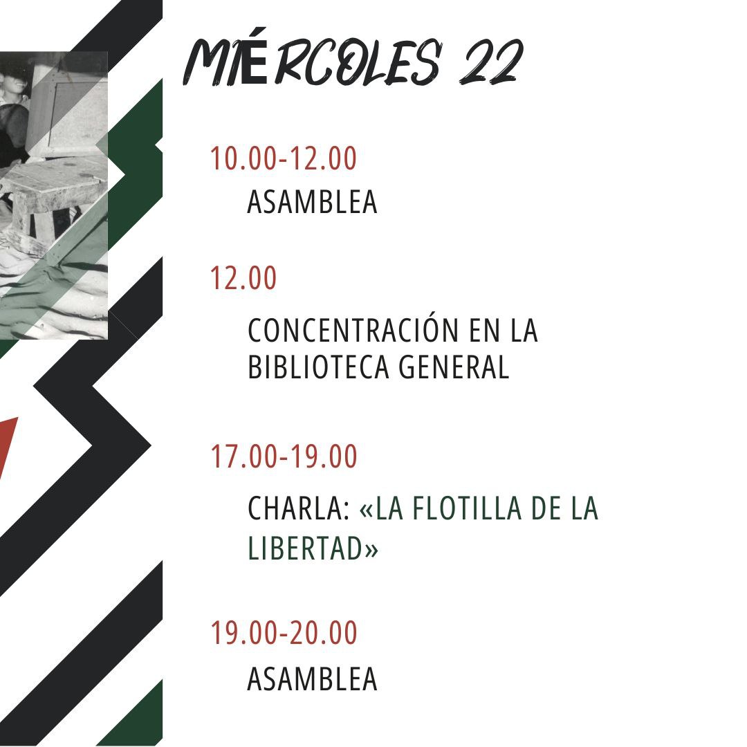 Acampada Málaga x Palestina tweet media