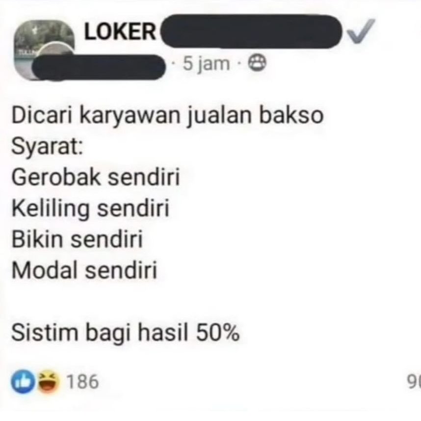 jawafess's tweet photo. Monggo sing butuh gawean https://t.co/yKolNTA2JW