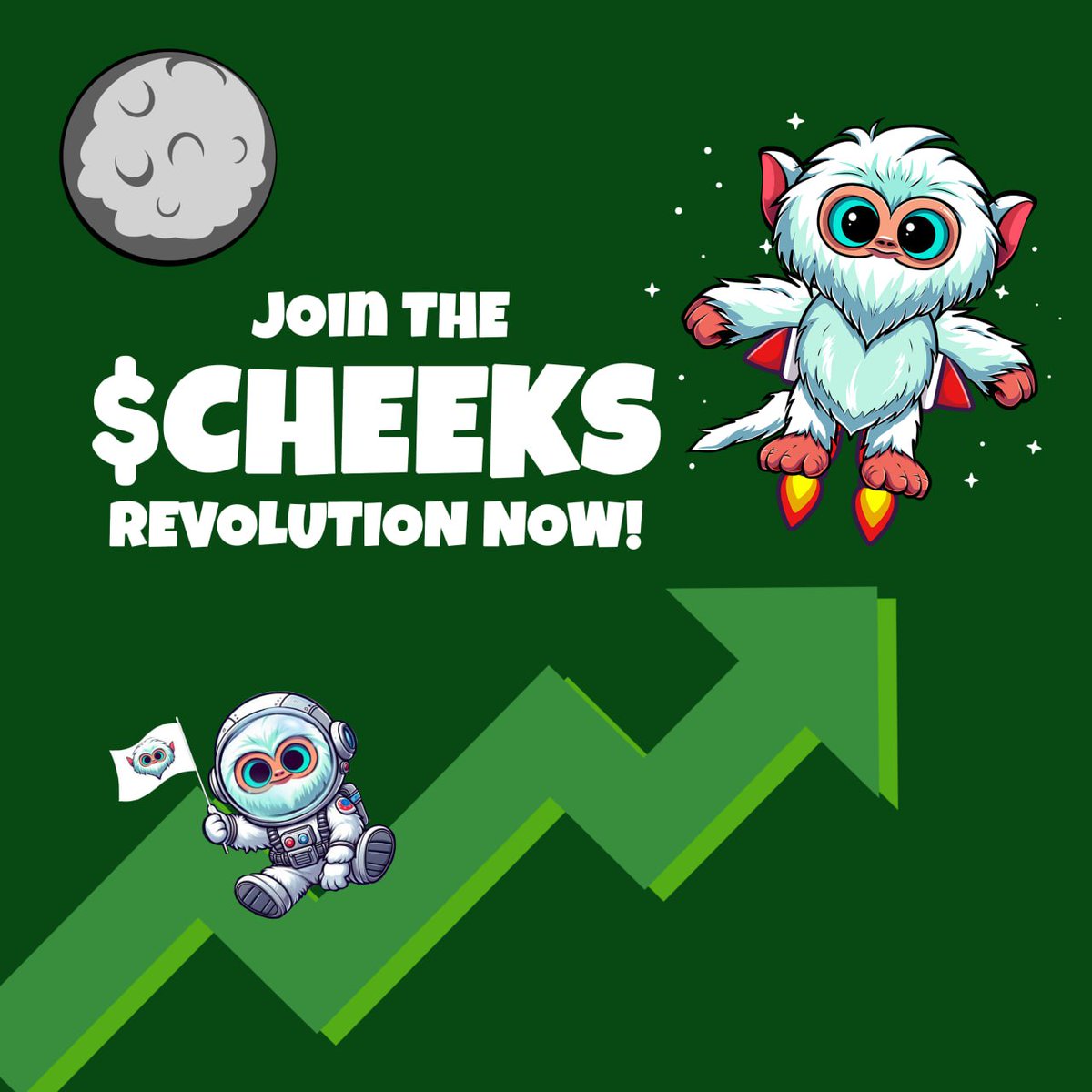 DiGertsi's tweet photo. So get on board with the #CHEEKS revolution my brother, trust me this one’s going way.. way.. fucking higher than the 12M MC it is now

DOXXED HIGH STAKES POKER PLAYING CHAD DEV WHO PAYS FOR EVERYTHING

10+ HEAVY HITTING INFLUENCERS ALREADY ON BOARD!

AMAZING COMMUNITY BEING FORMED

CMC/CG LISTINGS AND CEX DONE 

INTEGRATIONS COMING SOON

CA:
6e6rViDzavLRv56nvZye5UofrKDg36mf6dTQrMCoPTW9
