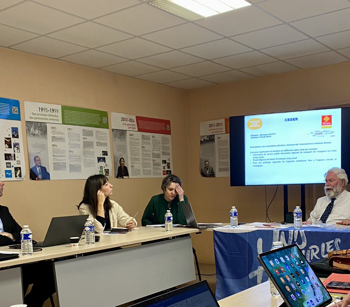 Udaf48's tweet photo. L’Udaf de la Lozère est présente aujourd’hui à Albi pour l’assemblée générale de l’URAF Occitanie. 
Un temps riche en échanges et l’occasion d’aborder deux projets communs, notamment l’organisation de #colloques autour de l’#éthique dans le cadre de la protection juridique. https://t.co/UJlRJAuL9z