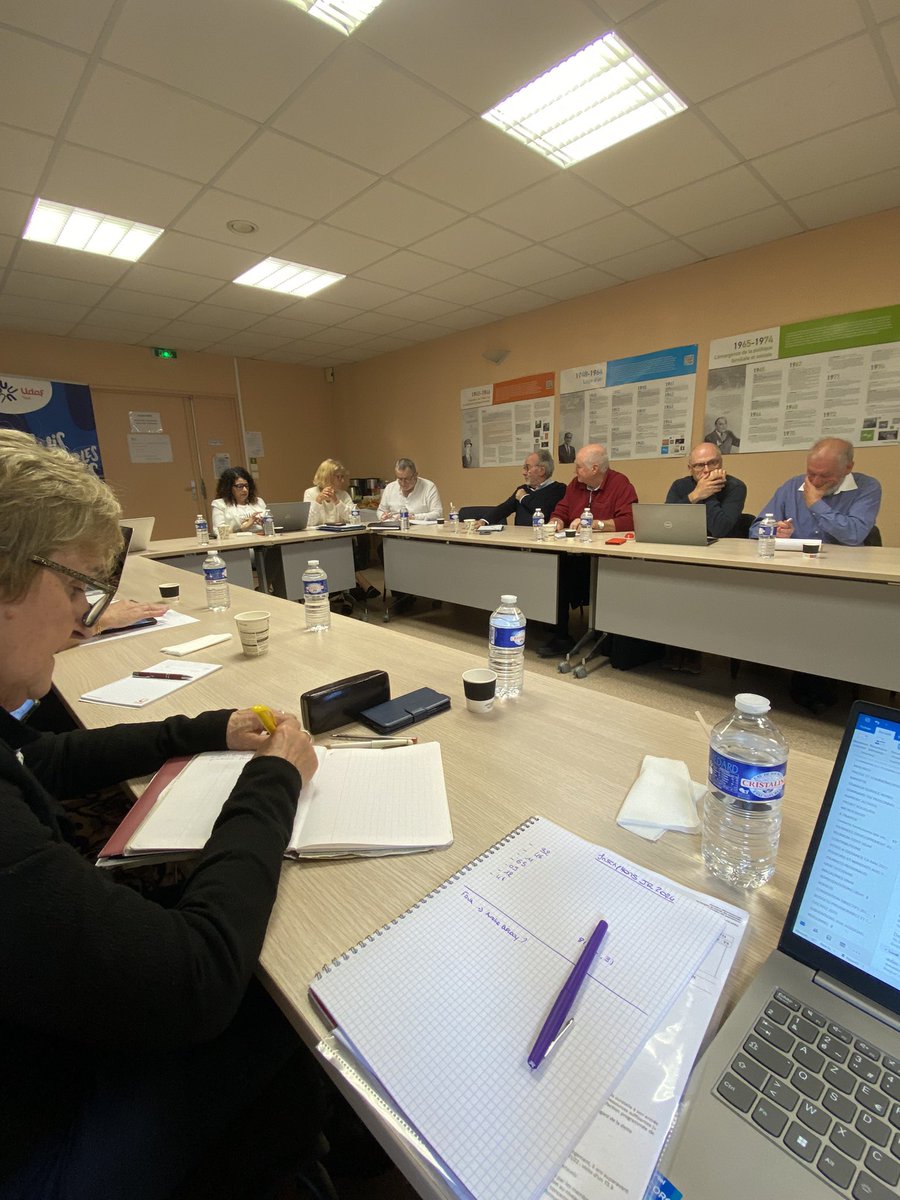 Udaf48's tweet photo. L’Udaf de la Lozère est présente aujourd’hui à Albi pour l’assemblée générale de l’URAF Occitanie. 
Un temps riche en échanges et l’occasion d’aborder deux projets communs, notamment l’organisation de #colloques autour de l’#éthique dans le cadre de la protection juridique. https://t.co/UJlRJAuL9z