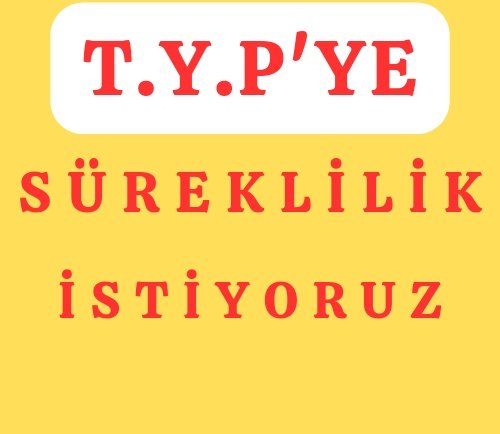 Bizler emekçi insanlarız işimizi geri istiyoruz. Toplum yararına Programda süreklilik istiyoruz. Özellikle deprem bölgesi perişan durumda üç beş iş adamının baskısı typ bitiremez! <a href="/RTErdogan/">Recep Tayyip Erdoğan</a> <a href="/iletisim/">T.C. İletişim Başkanlığı</a> <a href="/memetsimsek/">Mehmet Simsek</a> <a href="/vedatisikhanfan/">Vedat Işıkhan</a> #typsüreklilikistiyor #typ