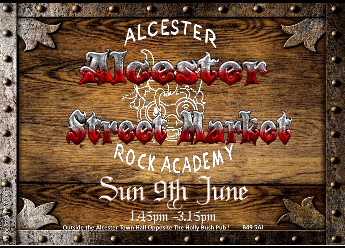 Alcester Rock Academy (@AlcesterRock) on Twitter photo 2024-05-22 09:22:57