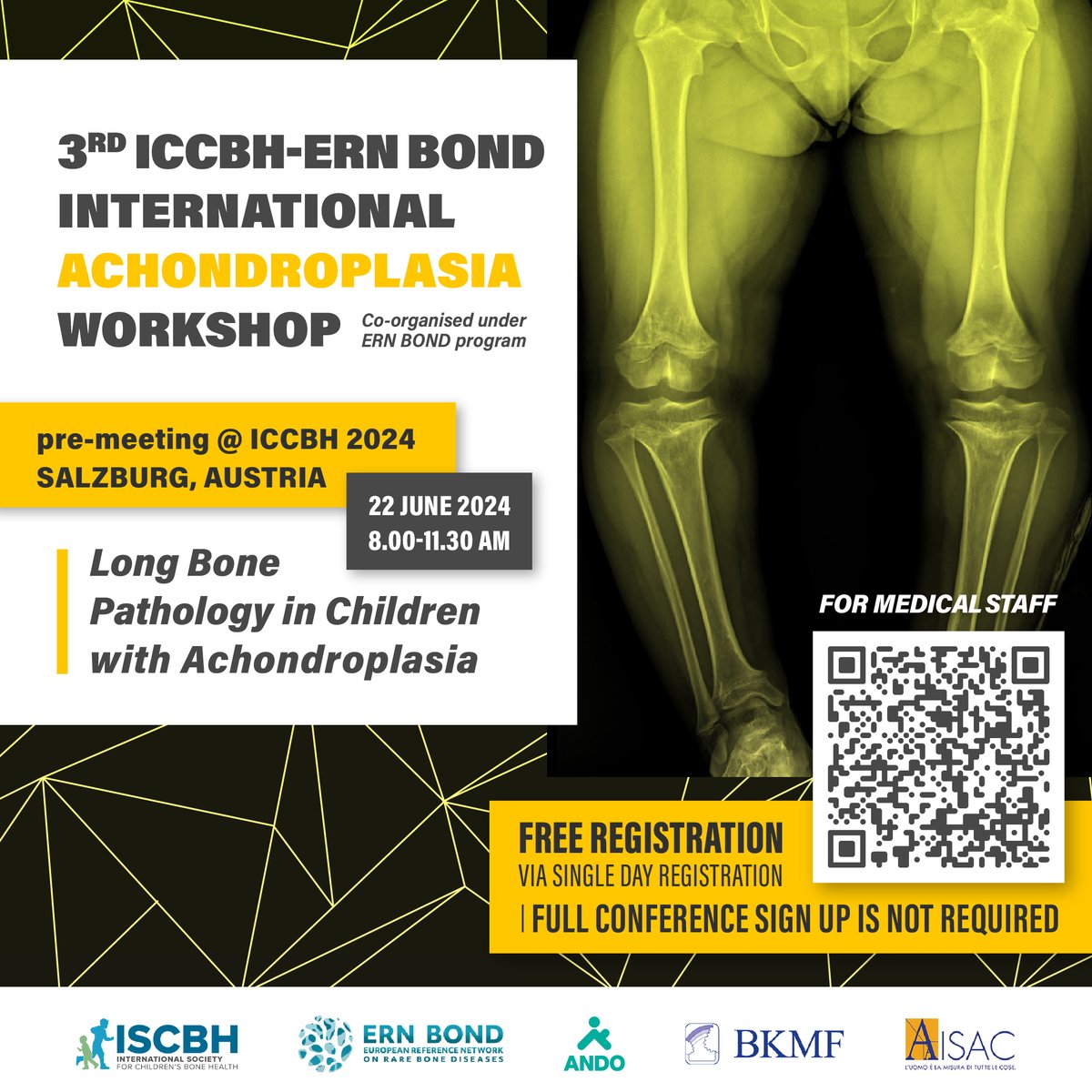 ISCBH (@childrensbones) on Twitter photo There are still a few places left on the ISCBH/<a href="/ern_bond/">European Reference Network on Rare Bone Diseases</a> Achondroplasia workshop at #ICCBH2024 so register soon!
theiscbh.org/iccbh/iccbh-20… There are still a few places left on the ISCBH/<a href="/ern_bond/">European Reference Network on Rare Bone Diseases</a> Achondroplasia workshop at #ICCBH2024 so register soon!
theiscbh.org/iccbh/iccbh-20…