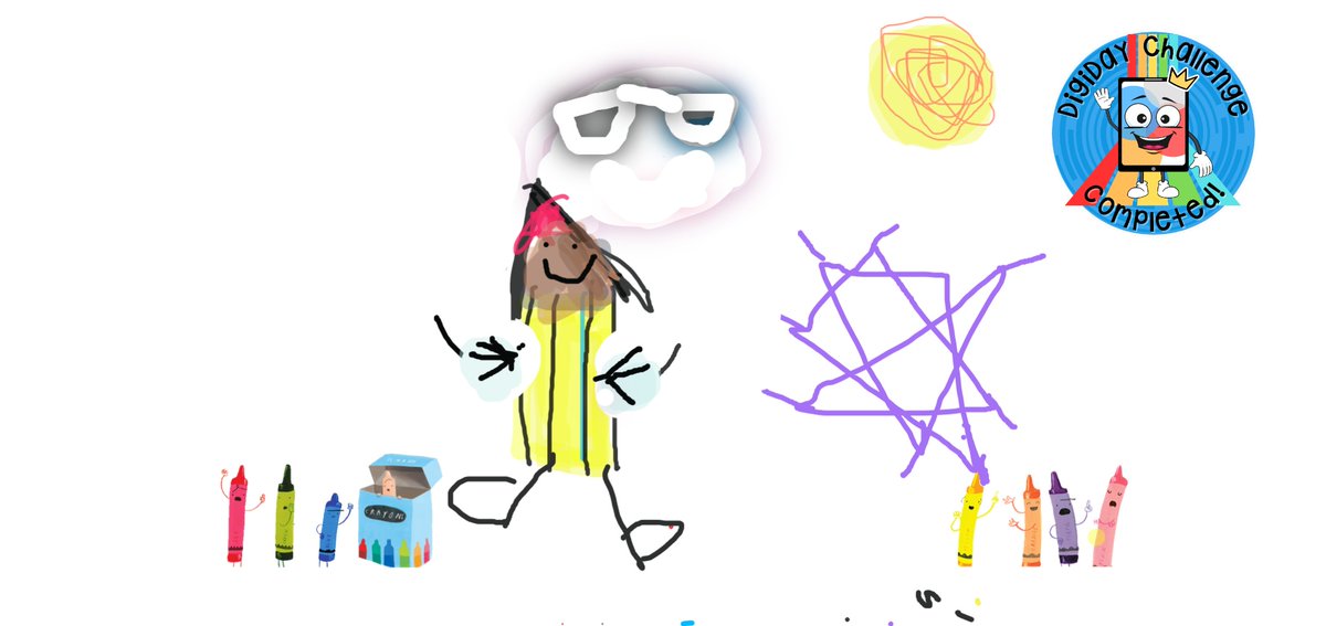 MerryleePS's tweet photo. 2/3 #MerryleeDigiDay P1s drew pictures on #Seesaw to tempt their pens to come back, P3s & P4s went on 'a technology through time' scavenger hunt & learned how technology has evolved. ๐ฅ๐น๐พ๐ฟ P5s & P6s had a digital scavenger hunt. There was also a whole school #sumdog challenge. https://t.co/BfOjaTviZs