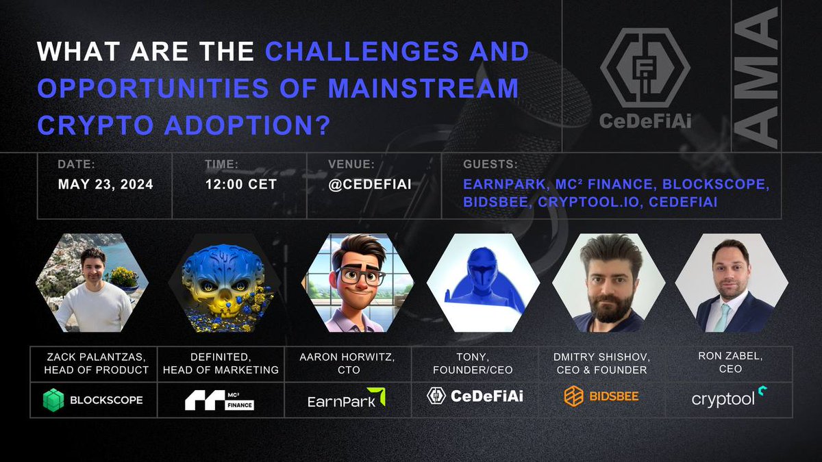 DAOnFriends's tweet photo. Don't miss X Spaces on challenges and opportunities of crypto adoption tomorrow

Tick the 🔔 https://t.co/nPcJMD42ej