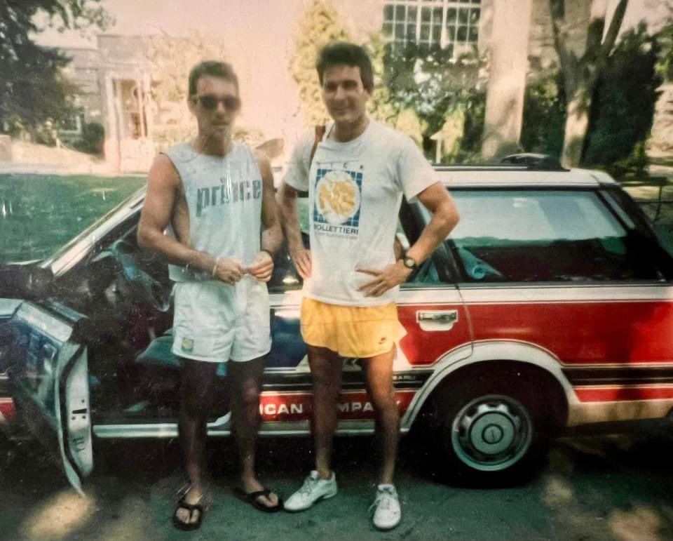 arete14's tweet photo. Discovered my High School Medical Explorers Club jacket. Volunteered at Saint Francis Hospital's physical therapy department. 
Lead to working professionally with the Nick Bollettieri Tennis Academy, Pat Croce’s Sports Physical Therapist, and Temple University Hospital. #grateful https://t.co/fTyHYNzx0q