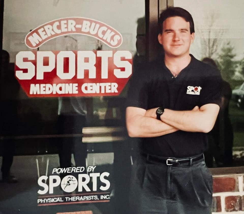 arete14's tweet photo. Discovered my High School Medical Explorers Club jacket. Volunteered at Saint Francis Hospital's physical therapy department. 
Lead to working professionally with the Nick Bollettieri Tennis Academy, Pat Croce’s Sports Physical Therapist, and Temple University Hospital. #grateful https://t.co/fTyHYNzx0q