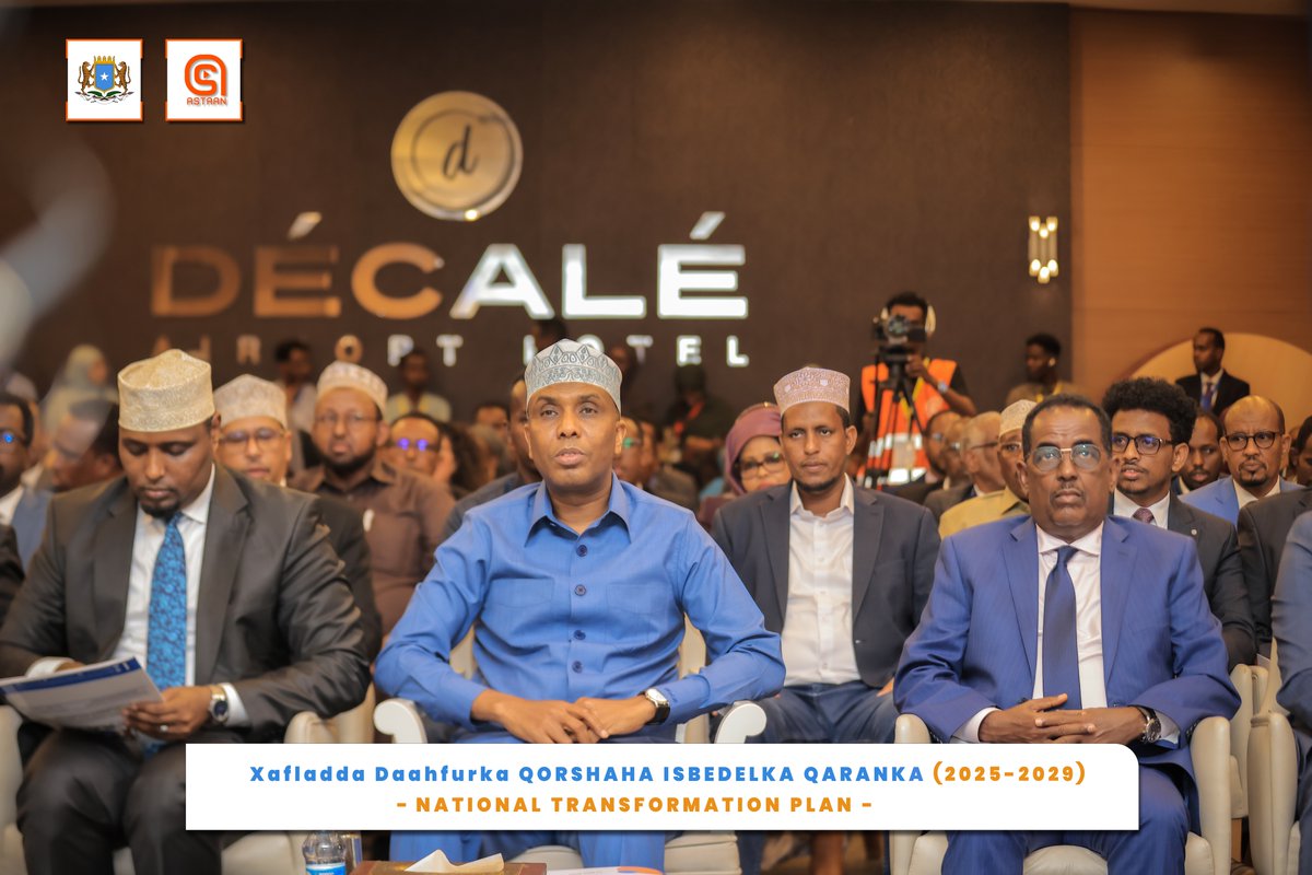 Today, the Federal Government of Somalia, through @MoPIED_Somalia, kicks off the preparation of the National Transformation Plan (NTP) for 2025-2029. This strategic framework aims to steer Somalia towards sustainable development, economic stability, & long-term prosperity.